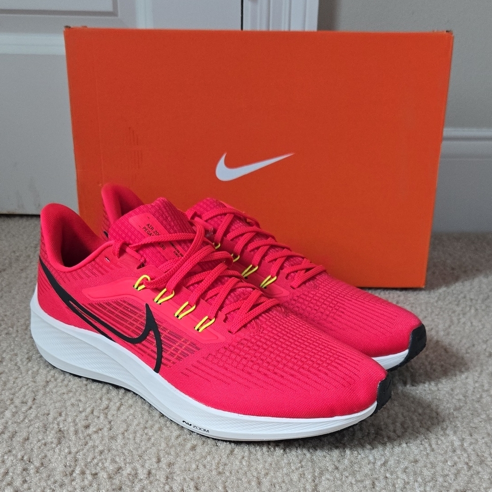 NWT Nike Air Zoom Pegasus 39 DH4071-600 Men's Athletic Shoes Siren Red Sz 12.5